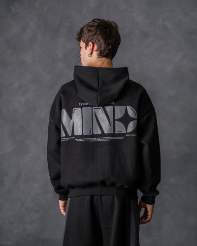 Canguro Frisado Mind Negro
