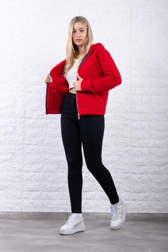 Campera Jersey con Piel Dama T.2 al 5 (art. Alaska ) - Miniatura 2