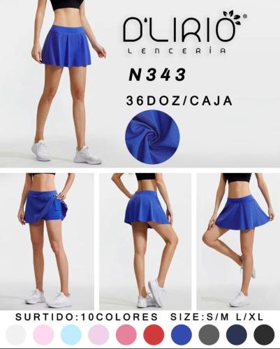 Short Pollera con Bolsillo Calidad Premium