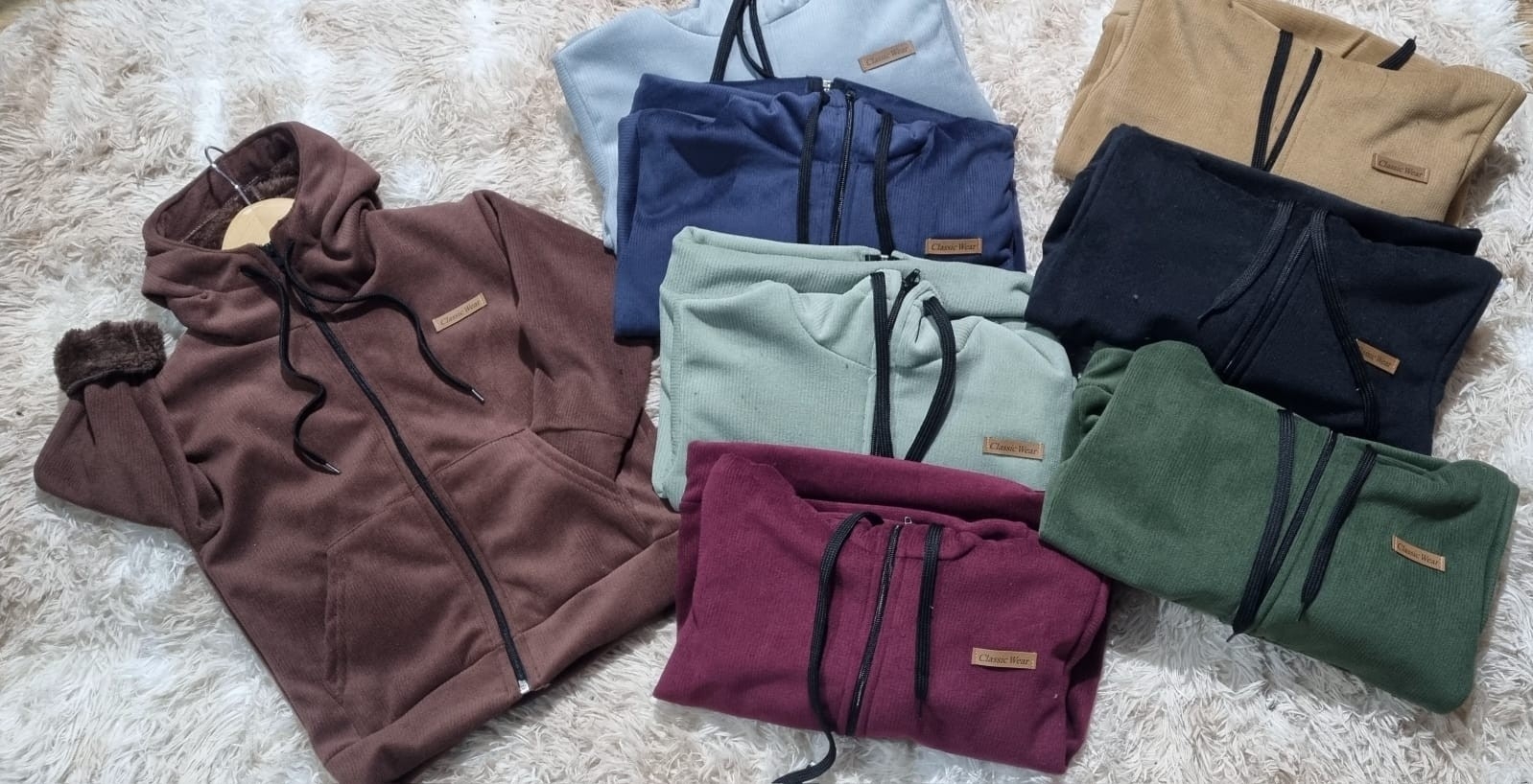 Campera de Corderoy Cuello Alto de Niños del 4 al 16 - Imagen 3