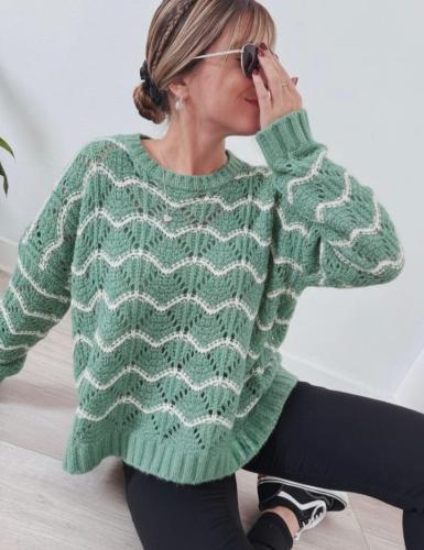 Sweater con Onda Perla - Miniatura 3