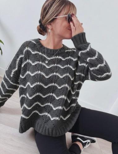 Sweater con Onda Perla - Miniatura 4