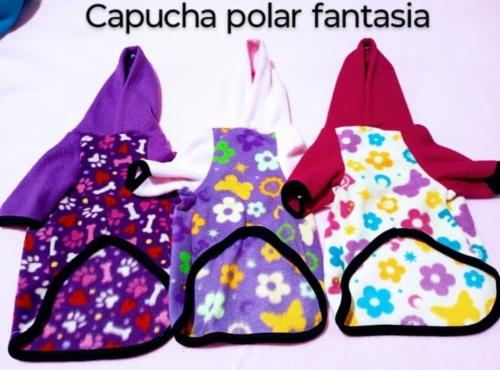 Ropa Mascota Capucha Polar