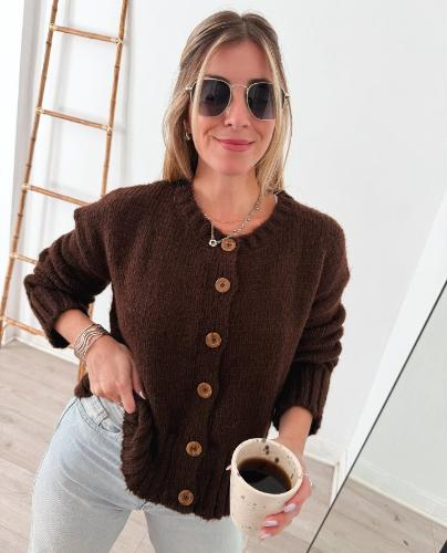 Cardigan Lana Frizada - Miniatura 2
