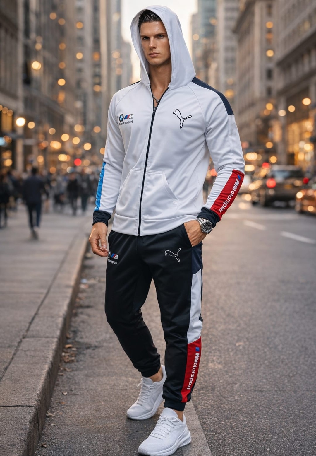 Conjunto Deportivo Hombre Bmw Solo por Mayor - Imagen 1