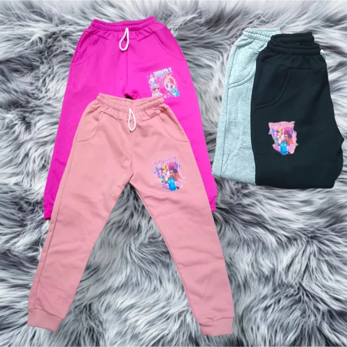 Joggin Rustico Estampado Nena con Bolsillos