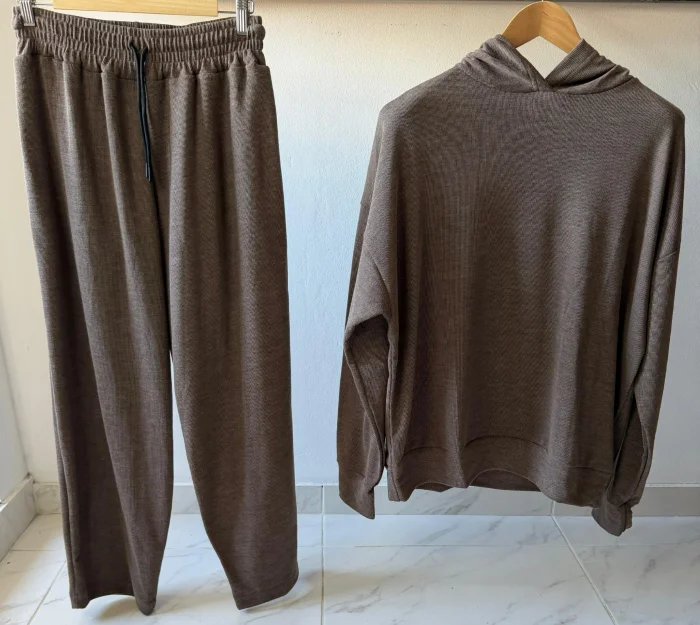 Conjunto Capucha Oversize Morley Vintage Friza