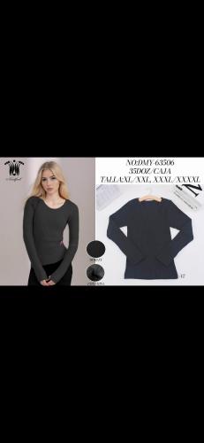 Remera Termica Dama Talle Especial - Miniatura 1