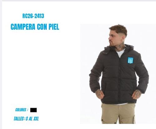 Campera de Racing Oficial