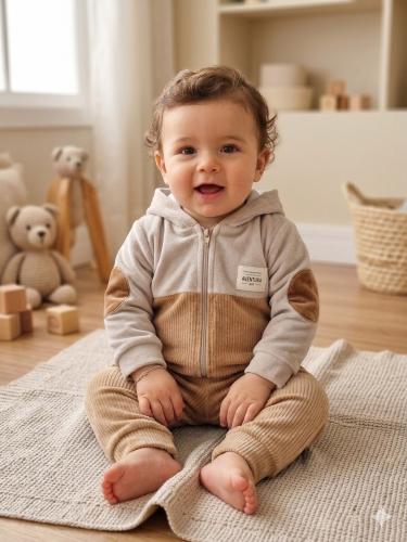 Conjunto Campera con Capucha y Pantalón Plush Aventura - Miniatura 2