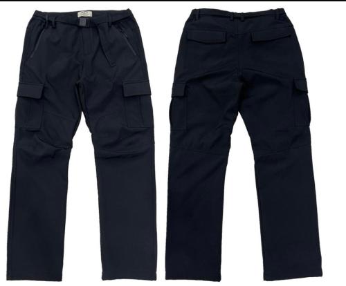 Cargo Frizado Unisex Elt Negro Pantalón Termico Invierno - Miniatura 2