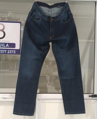 Pantalón Clásico Especial Rigido Azul Marino Oxido Celeste New - Miniatura 1