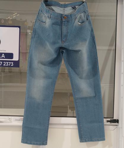 Pantalón Clásico Especial Rigido Azul Marino Oxido Celeste New - Miniatura 3