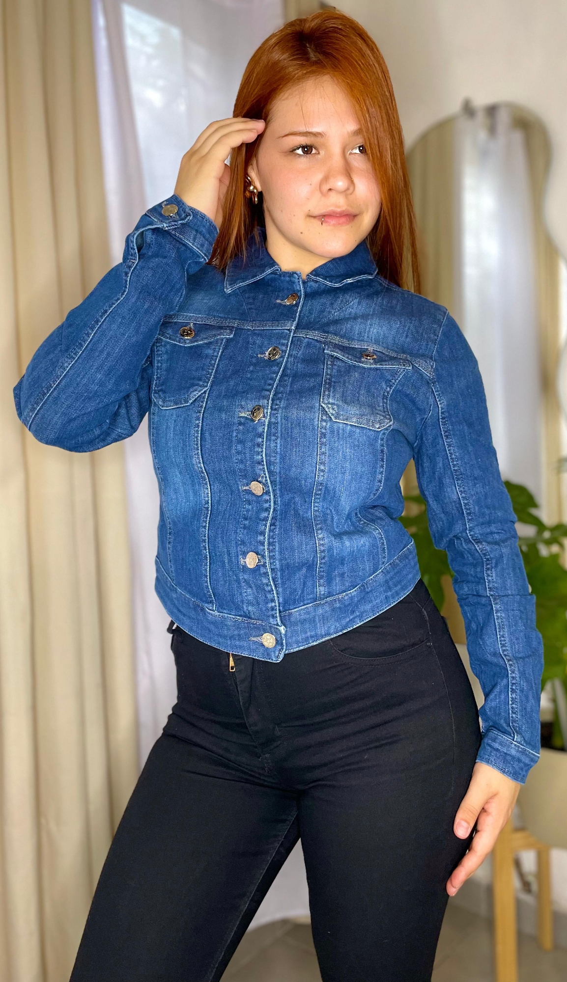 Campera de Jean Dama - Imagen 3