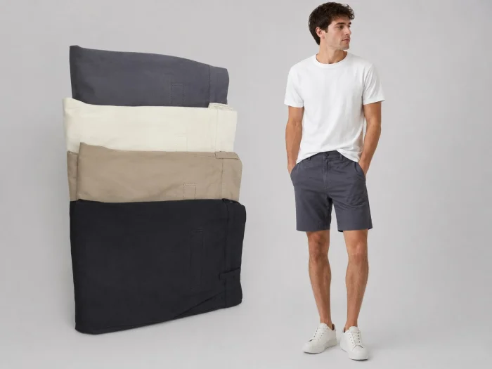 Bermudas Corte Chino