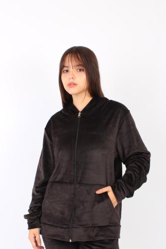Campera Plush Bifaz "tini"