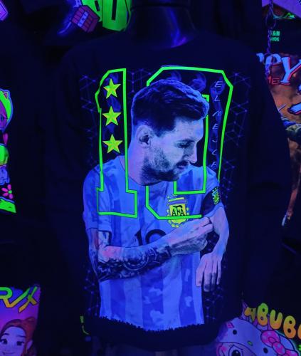 Remeras Manga Larga Messi