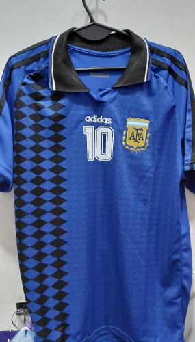 Camiseta Retro Argentina Suplente
