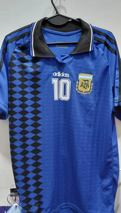 Camiseta Retro Argentina Suplente