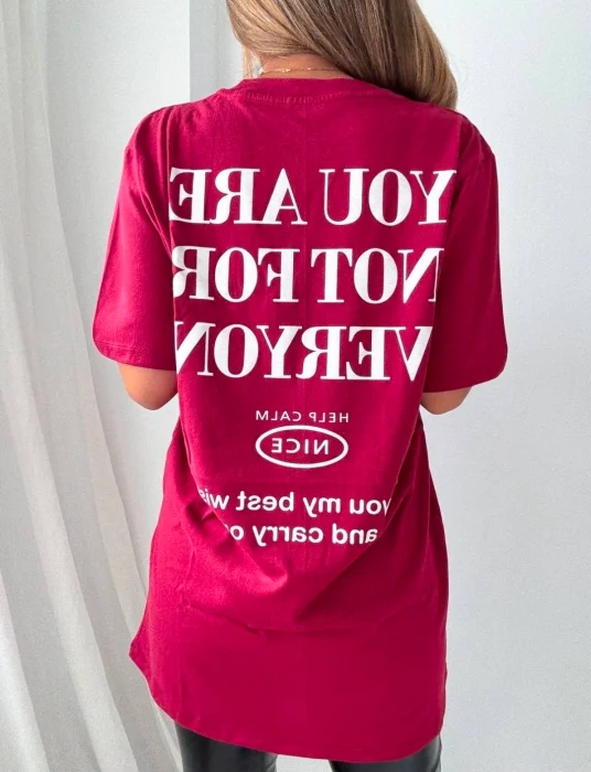 Remeras  Oversize Estampadas ( N  )