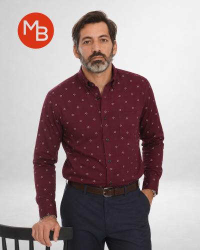 Camisa Clásica Pintitas Hombre - Miniatura 2