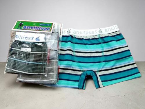 Boxer Bebe Rayado Antillitas T.(00-0-1) Art.370 Pack X 12