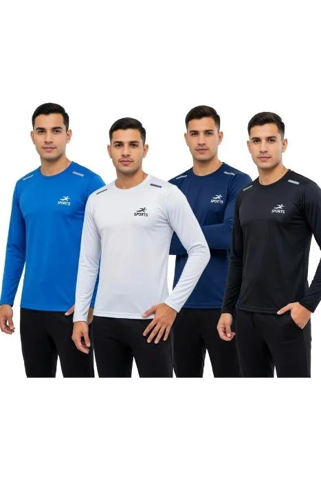 Remera Manga Larga Deportiva