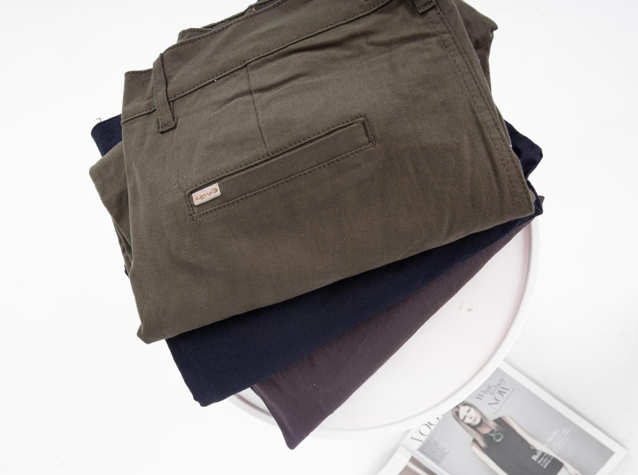 Pantalón Bolsillo Chino Gabardina Elastizada - Imagen 2