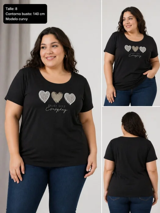 Remeras Estampadas (modal Viscosa)