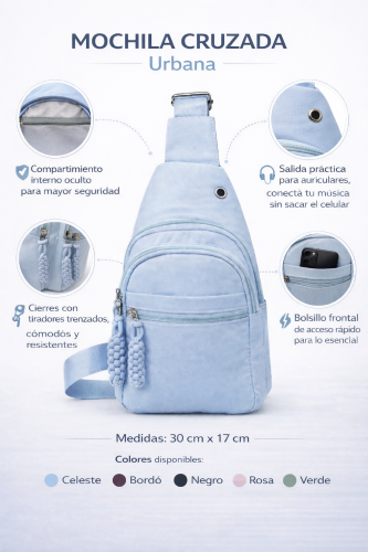 Mochila Cruzada