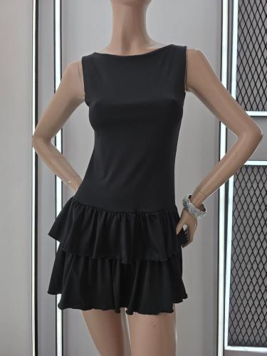 Vestido sin Manga 2 Volados