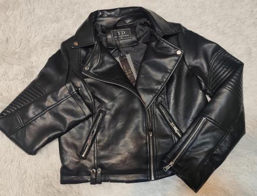 Campera Yd Cuero Moto Negro S M L Xl 2xl