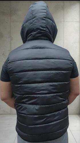 Chaleco para Hombr Hombre con Forro y Gorro Desmontable;) - Miniatura 3