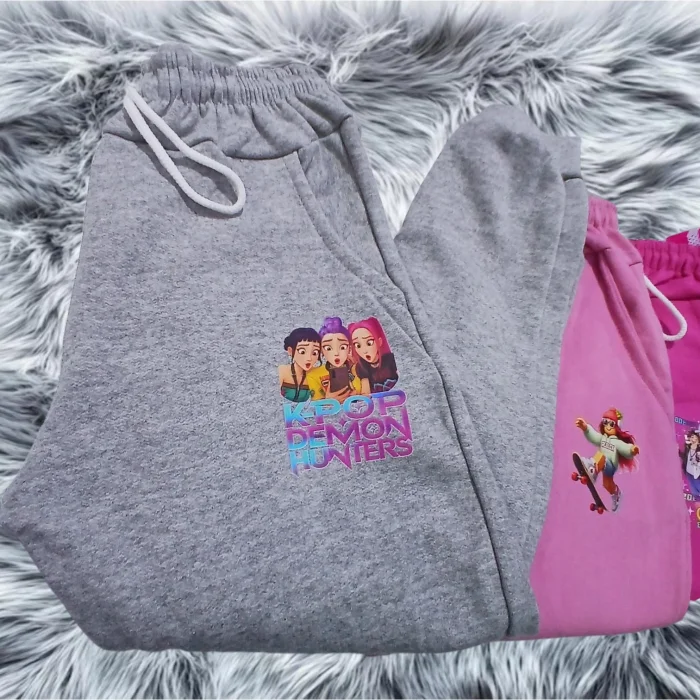 Joggin Estampado Nena con Bolsillos Frizzado