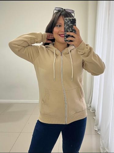 Campera Larga Friza Peinada - Miniatura 2