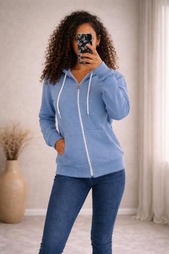 Campera Frizada Peinada Larga