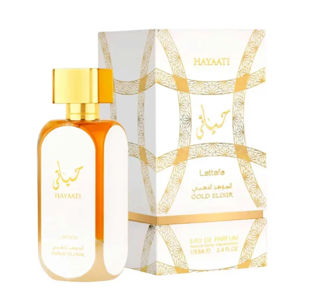 Perfume Lattafa Hayaati Gold Elixir Eau de Parfum Unissex 100ml