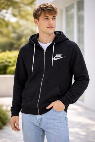 Campera Estampada Friza Peinada