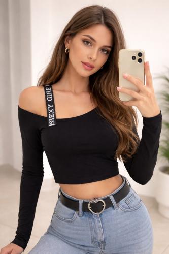 Camiseta Top Sexy Girl