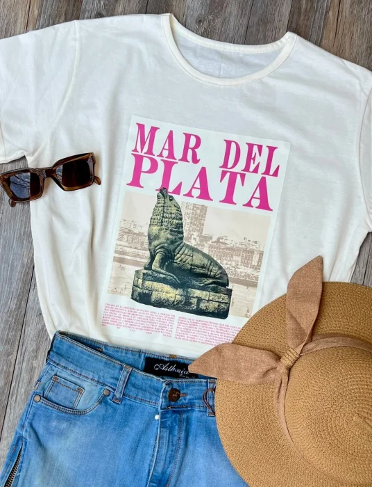 Remera Algodón Peinado
