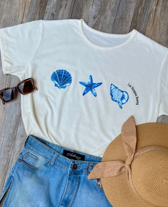 Remera Algodón Peinado