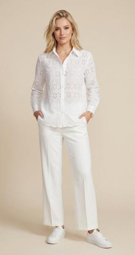 Camisa Broderie Importado - Miniatura 3