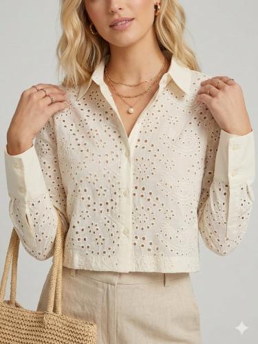 Camisa Importada Broderie