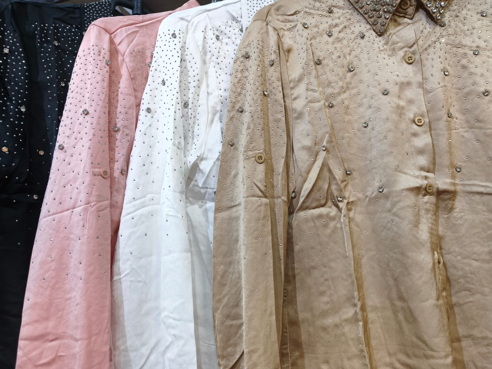 Camisa Importada Satén - Imagen 4