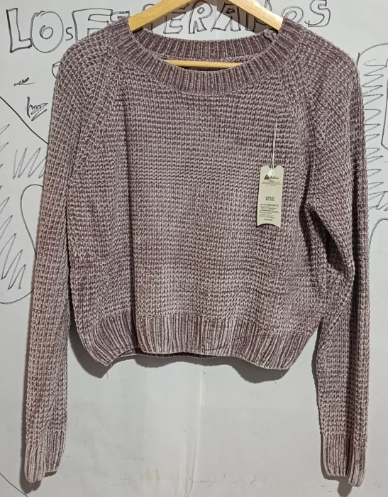 Pullover Chenille Corto