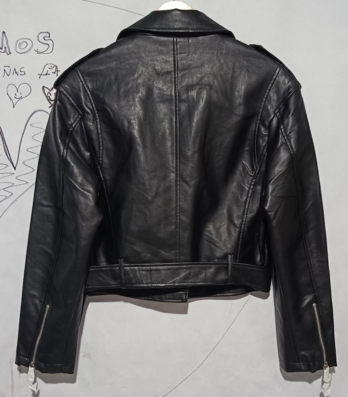 Campera Eco Cuero Imp. Mujer - Imagen 3