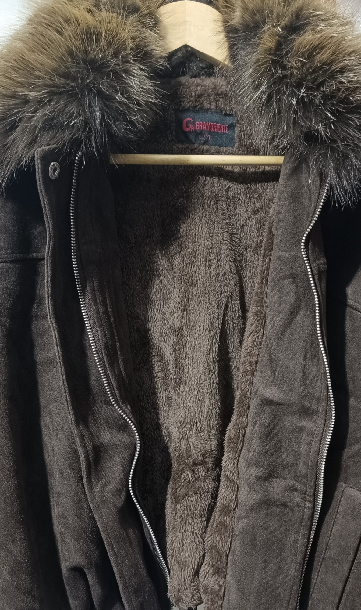Campera  Bomber Gamusa Piel Mujer. - Imagen 2