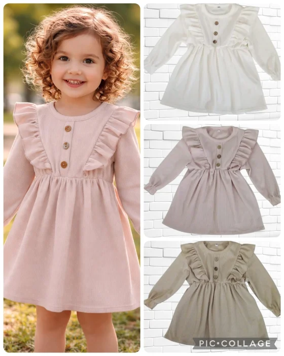Vestido Wafle Beba