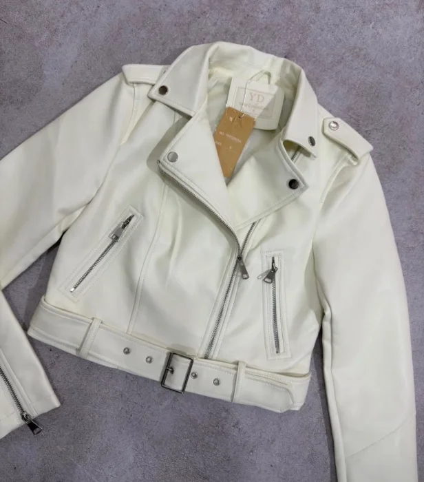 Campera Ecocuero B&w