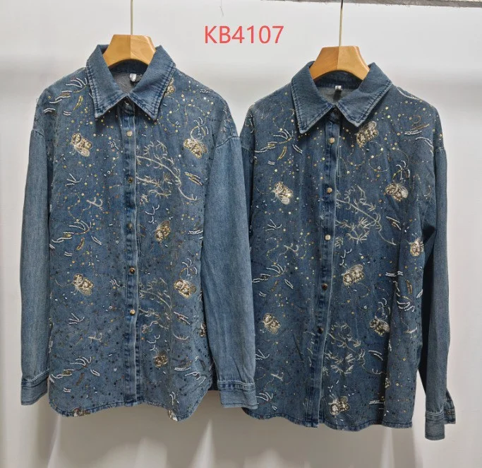 Camisa Jeans Dama